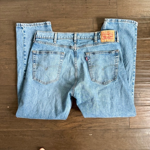 Levi's 505™ REGULAR FIT MEN'S JEANS W38 L30 Clif Medium Wash - Picture 1 of 5